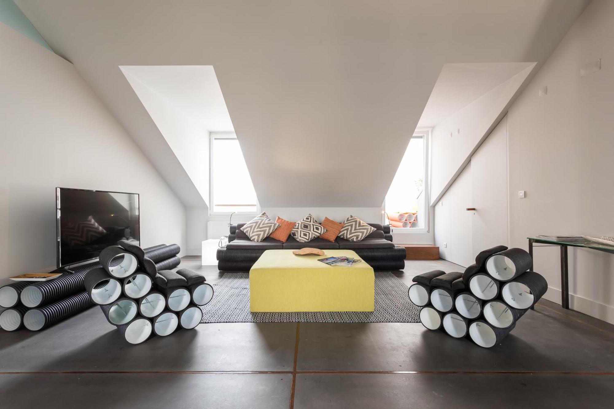 الشقق الفندقية Lisboaفي  Chiado Arty Flats الغرفة الصورة